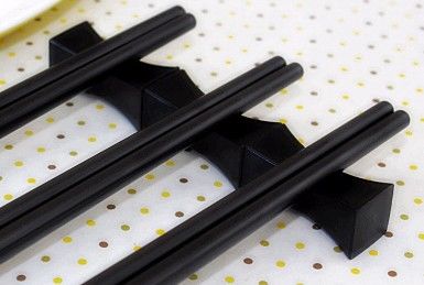 alloy chopsticks rack