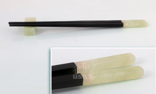 Jade chopsticks